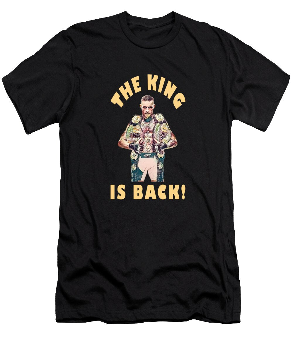 The King Is Back Fighting Artist T-Shirt
