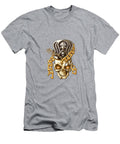 The King Sugar Skull Day of the Death Aesha Mohamed T-Shirt