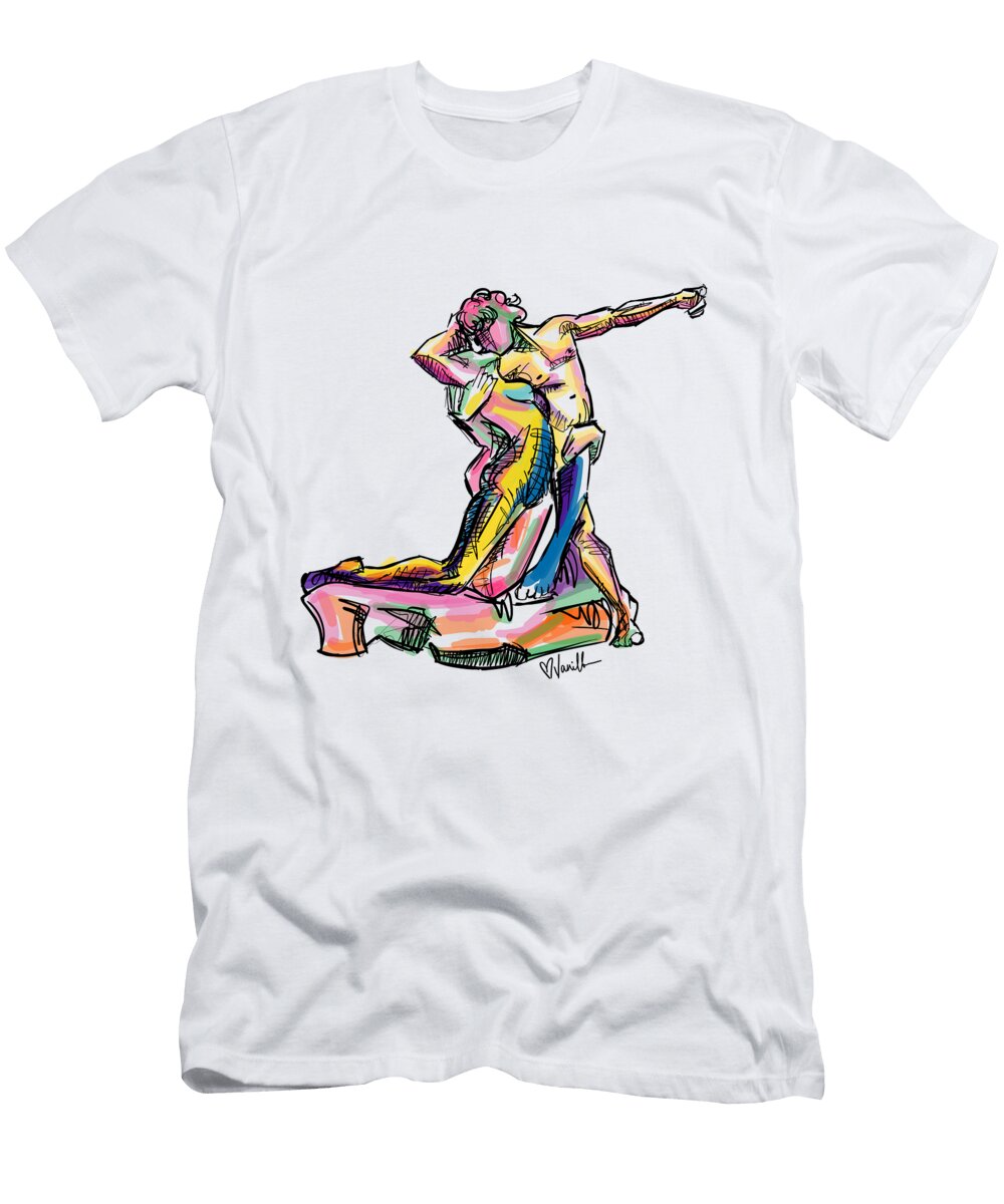 The Kiss Nadia Vanilla T-Shirt