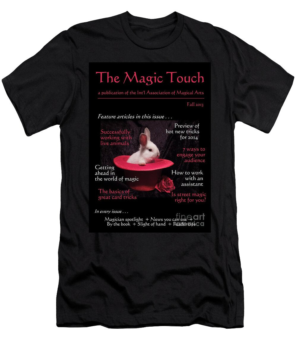 The Magic Touch Faux Magazine Cover Renee Trenholm T-Shirt