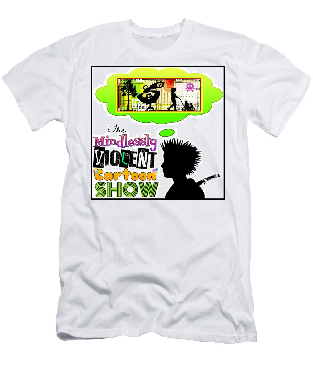 The Mindlessly Violent Cartoon Show Randolph Ping T-Shirt