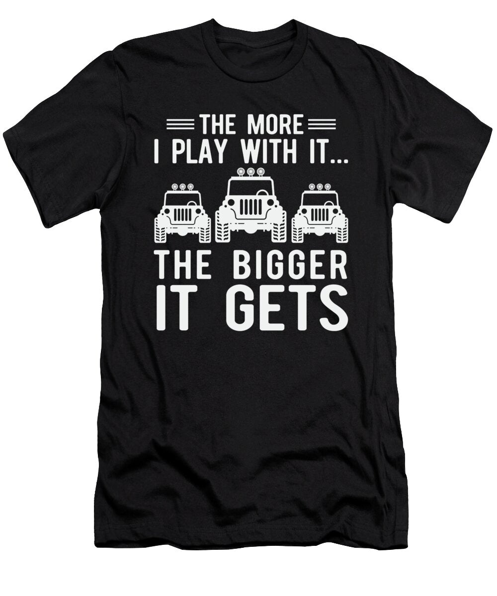 The More I Play with It the Bigger It Gets Steven Zimmer T-Shirt