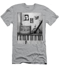 The Music Box Bw Leah Saulnier the Painting Maniac T-Shirt