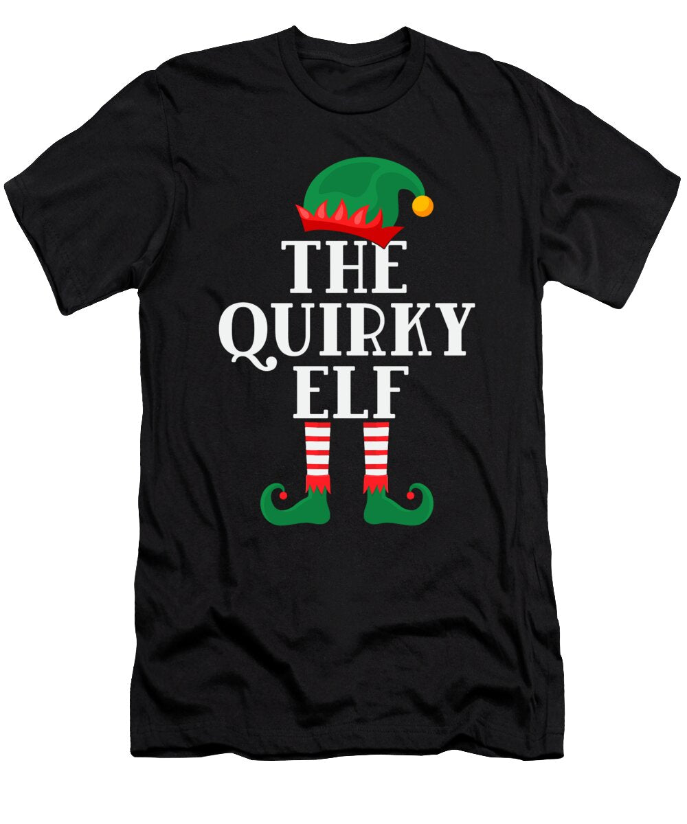 The Quirky Elf Funny Christmas Me T-Shirt