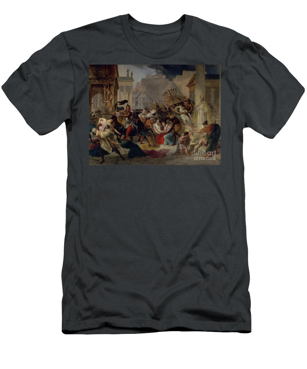 The Sack of Rome in 455 By Karl Pavlovich Bryullov Karl Pavlovich Bryullov T-Shirt