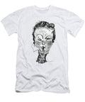The Smoker Black and White Marian Voicu T-Shirt