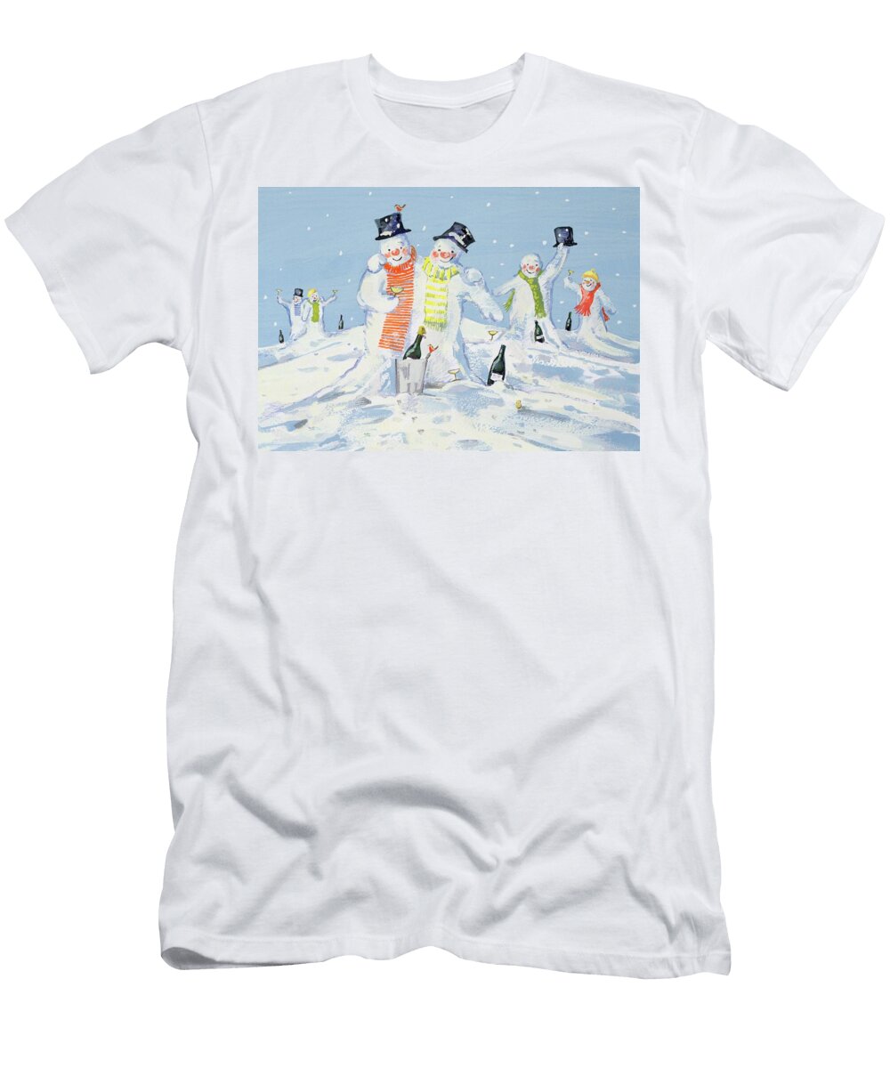 The Snowmens Party David Cooke T-Shirt