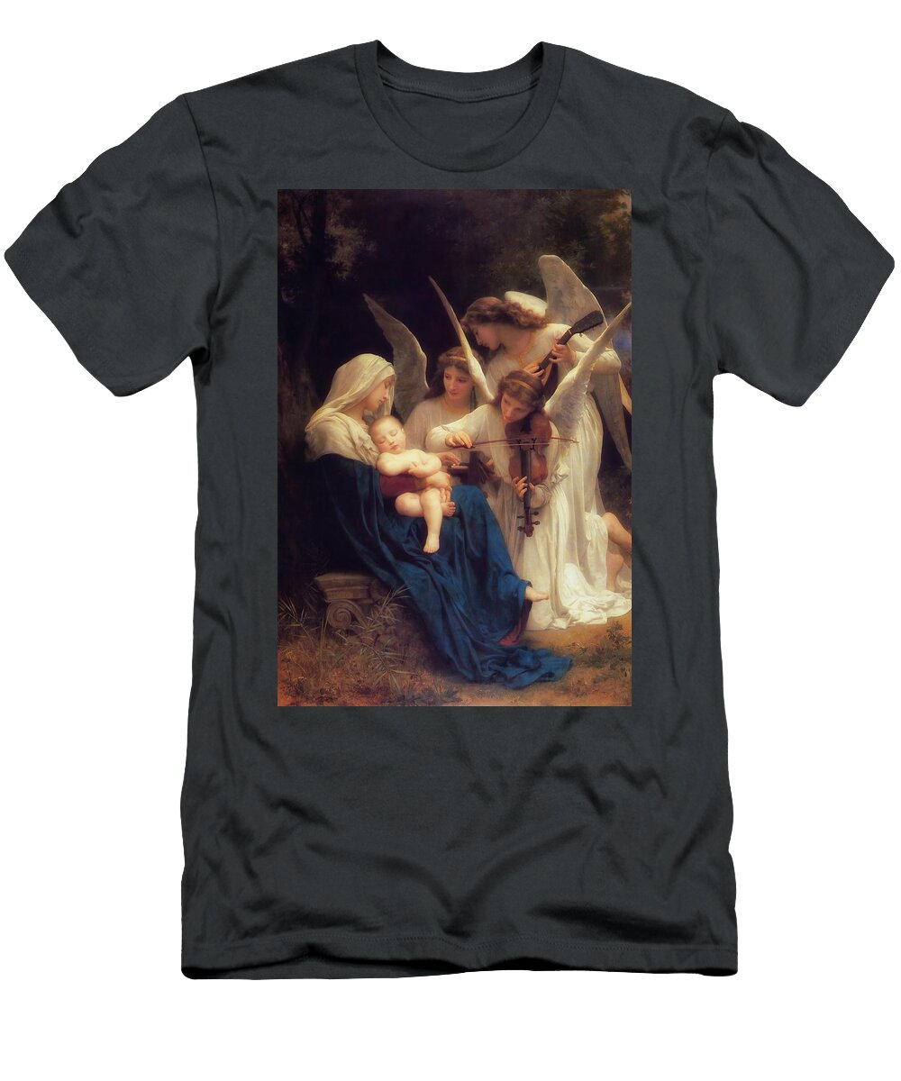 The Song of the Angels William Bouguereau T-Shirt