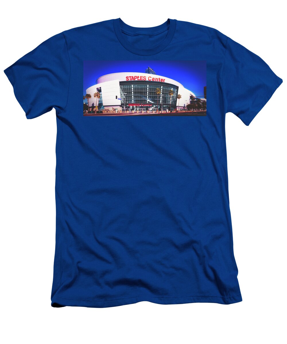 The Staples Center Los Angeles Library of Congress T-Shirt