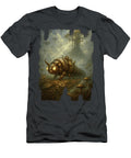 The Steampunk Caterpillar Magical Metamorphosis in the Realm of Cogwheels Eric Nagel T-Shirt