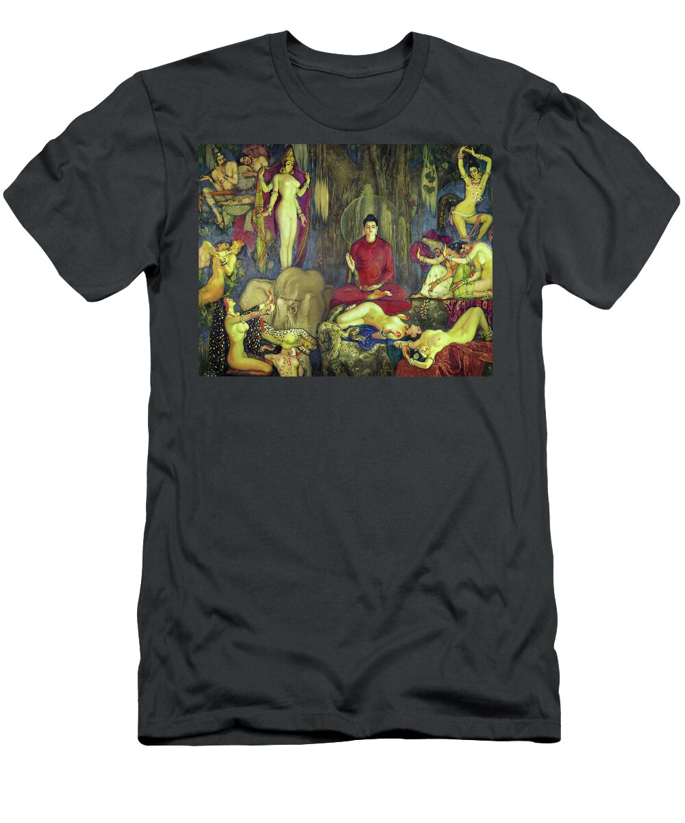 The Temptation of Buddha Eduardo Chicharro Aguera T-Shirt