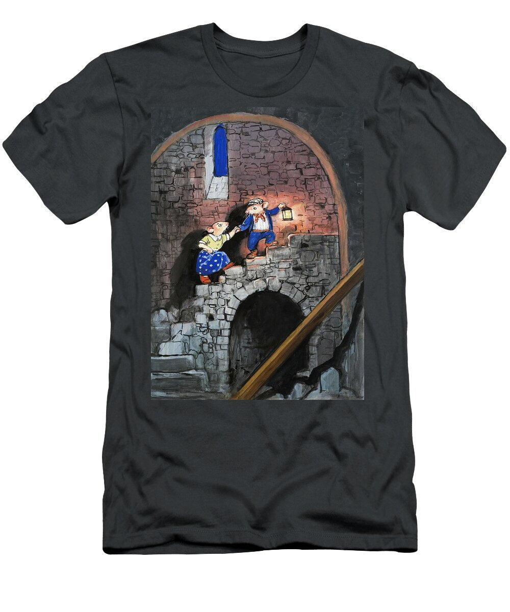 The Town Mouse and the Country Mouse Lantern Philip Mendoza T-Shirt