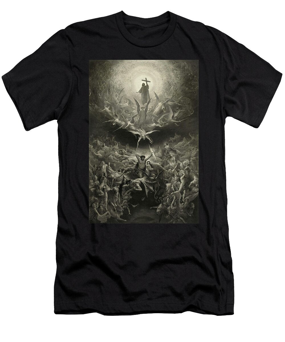 The Triumph of Christianity Over Paganism 1899 Gustave Dore T-Shirt