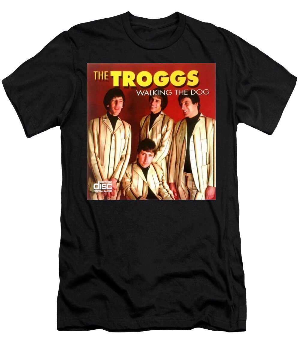 The Troggs Walking the Dog Album Cover 1992 Robert Banach T-Shirt