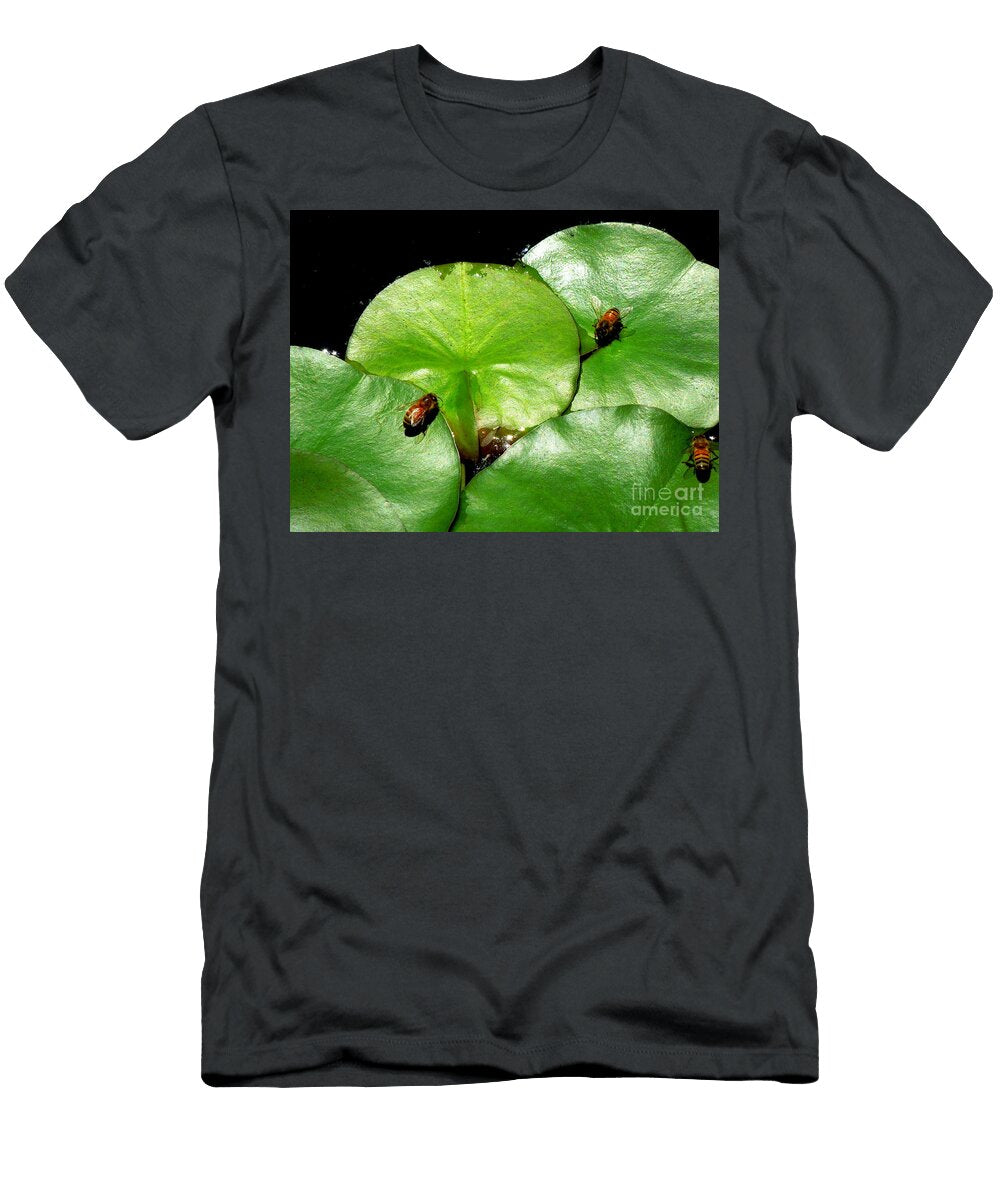 Thirsty Honey Bees Renee Trenholm T-Shirt