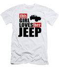 This Girl Loves Her Jeep Tinh Tran Le Thanh T-Shirt