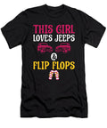 This Girl Loves Jeeps and Flip Flops Tinh Tran Le Thanh T-Shirt