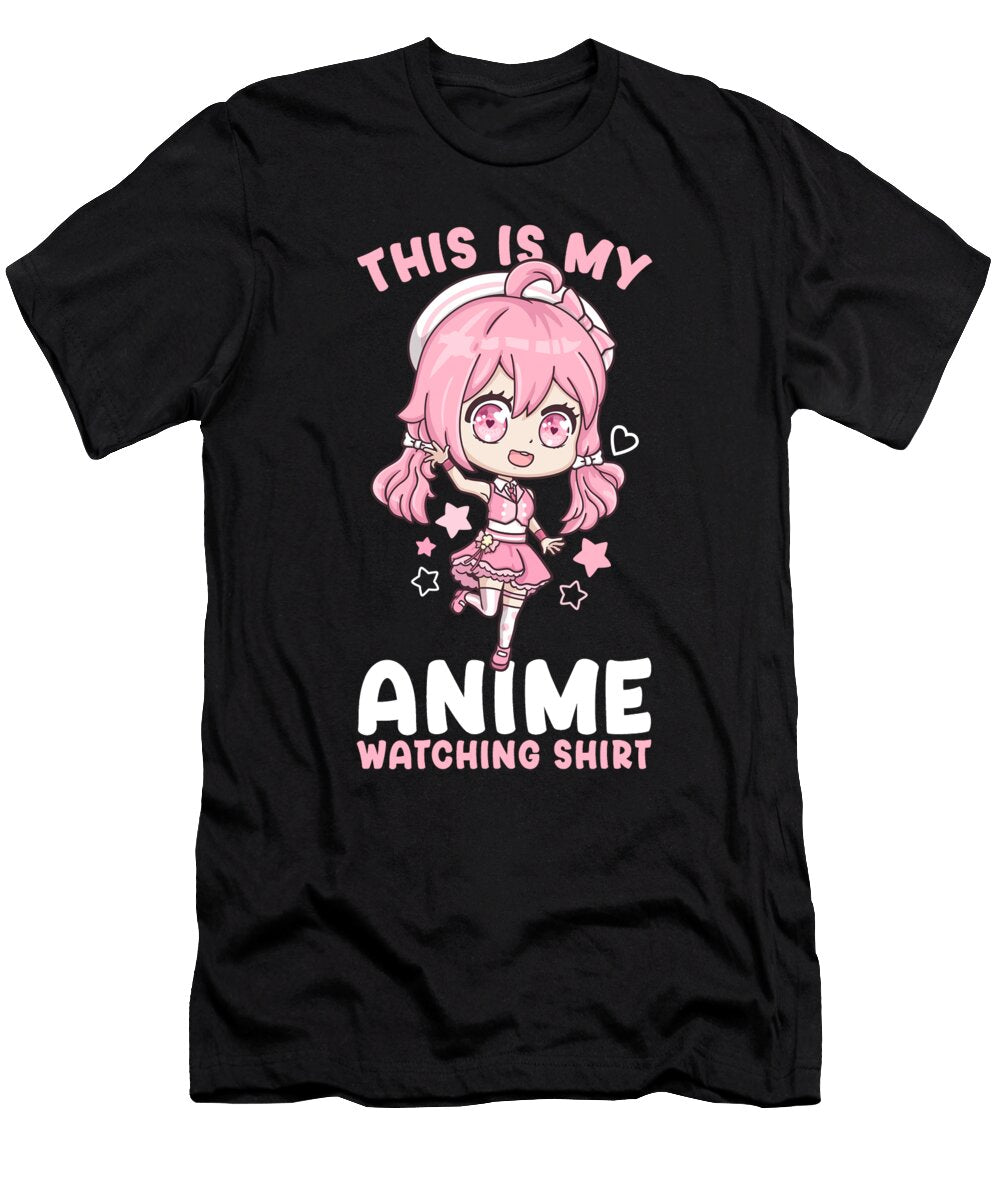 This Is My Anime Watching I Kawaii Girl Bi Nutz T-Shirt