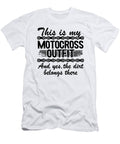 This Is My Motocross Outfit Dirt Bike Funny Motocross Lisa Stronzi T-Shirt