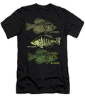 Three Crapppie Species David Burgess T-Shirt