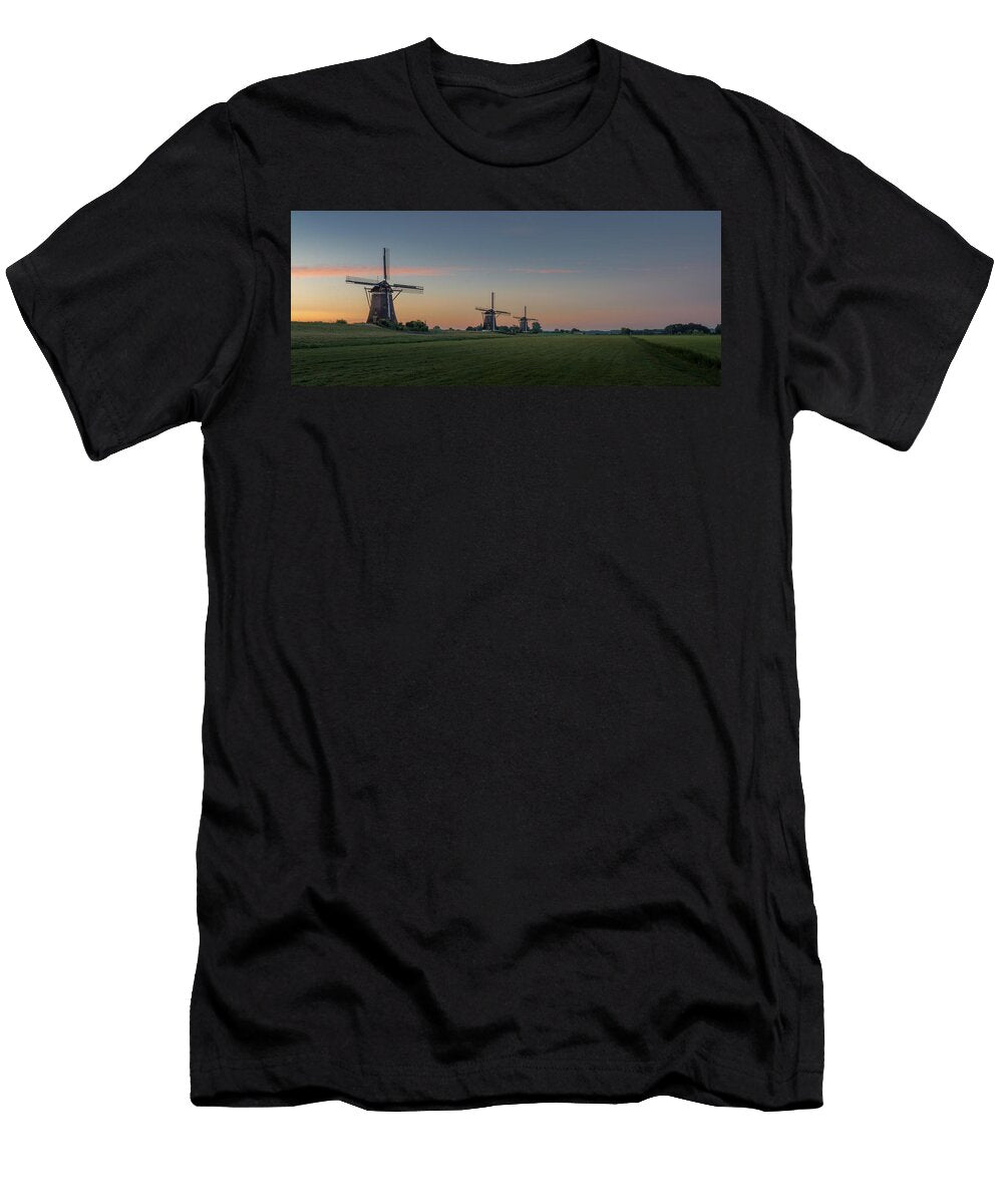 Three Dutch Windmills Toon Van Den Einde T-Shirt