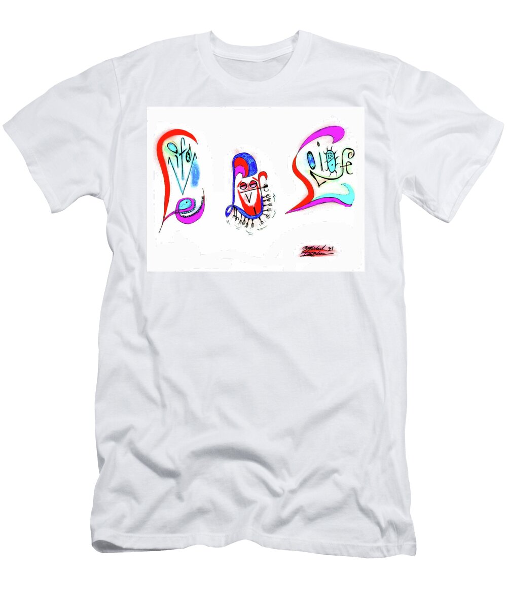 Three Red Goofs Michael Deblanc T-Shirt