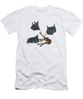Three Scotties and the Pipes Margaryta Yermolayeva T-Shirt