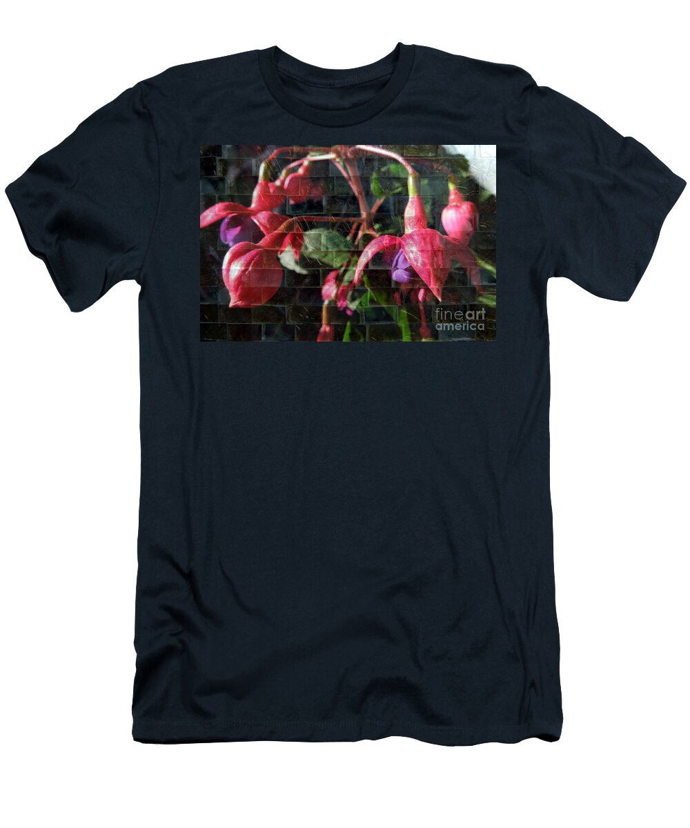 Through the Glass Texture Renee Trenholm T-Shirt