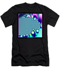 Tiny Rainbow Bubbles Fractal 98 Rose Santuci Sofranko T-Shirt