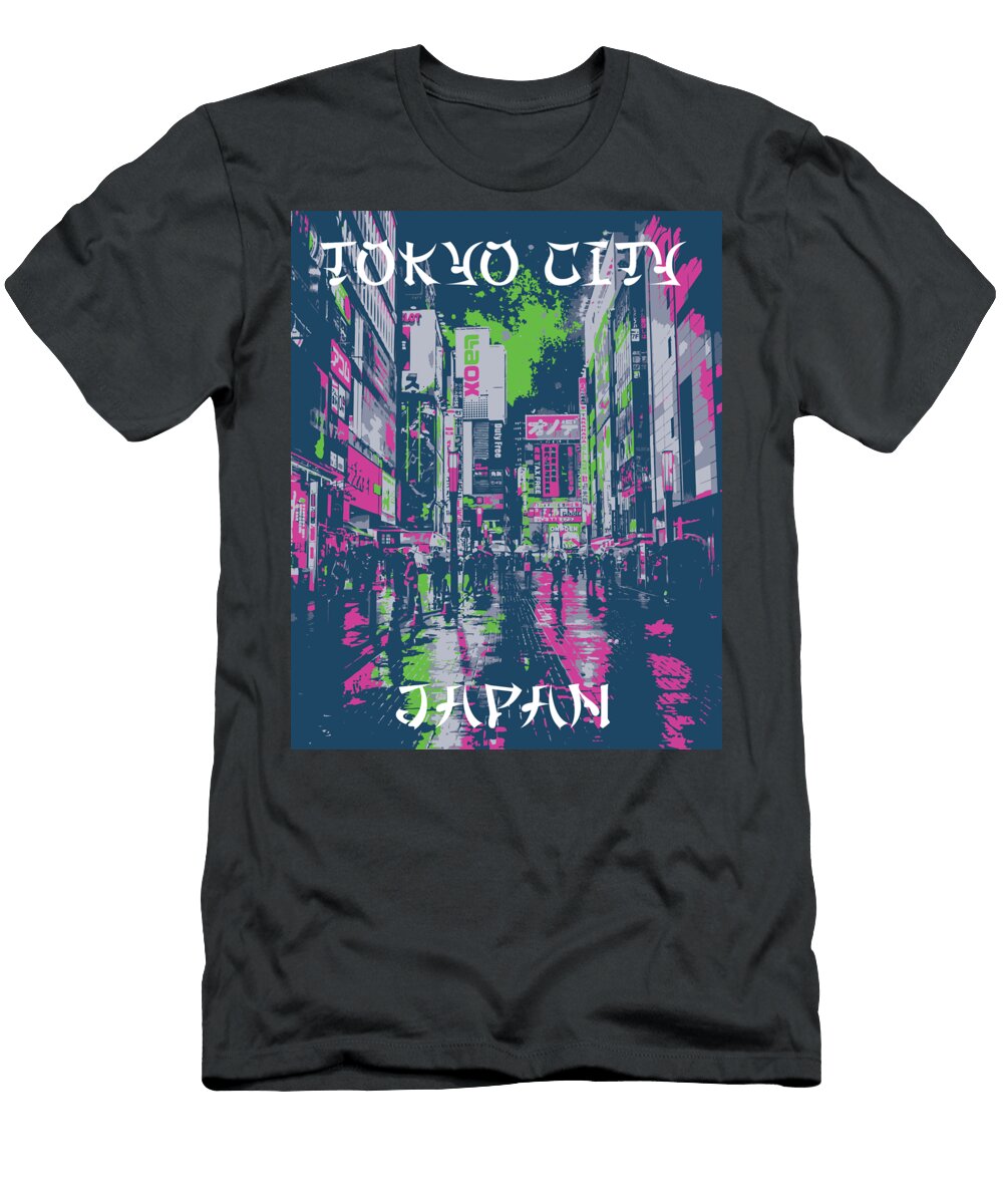 Tokyo City Japan Yoyo Waryana T-Shirt