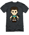 Tomb Raider Lara Croft Chibi Elizabeth J Campbell T-Shirt
