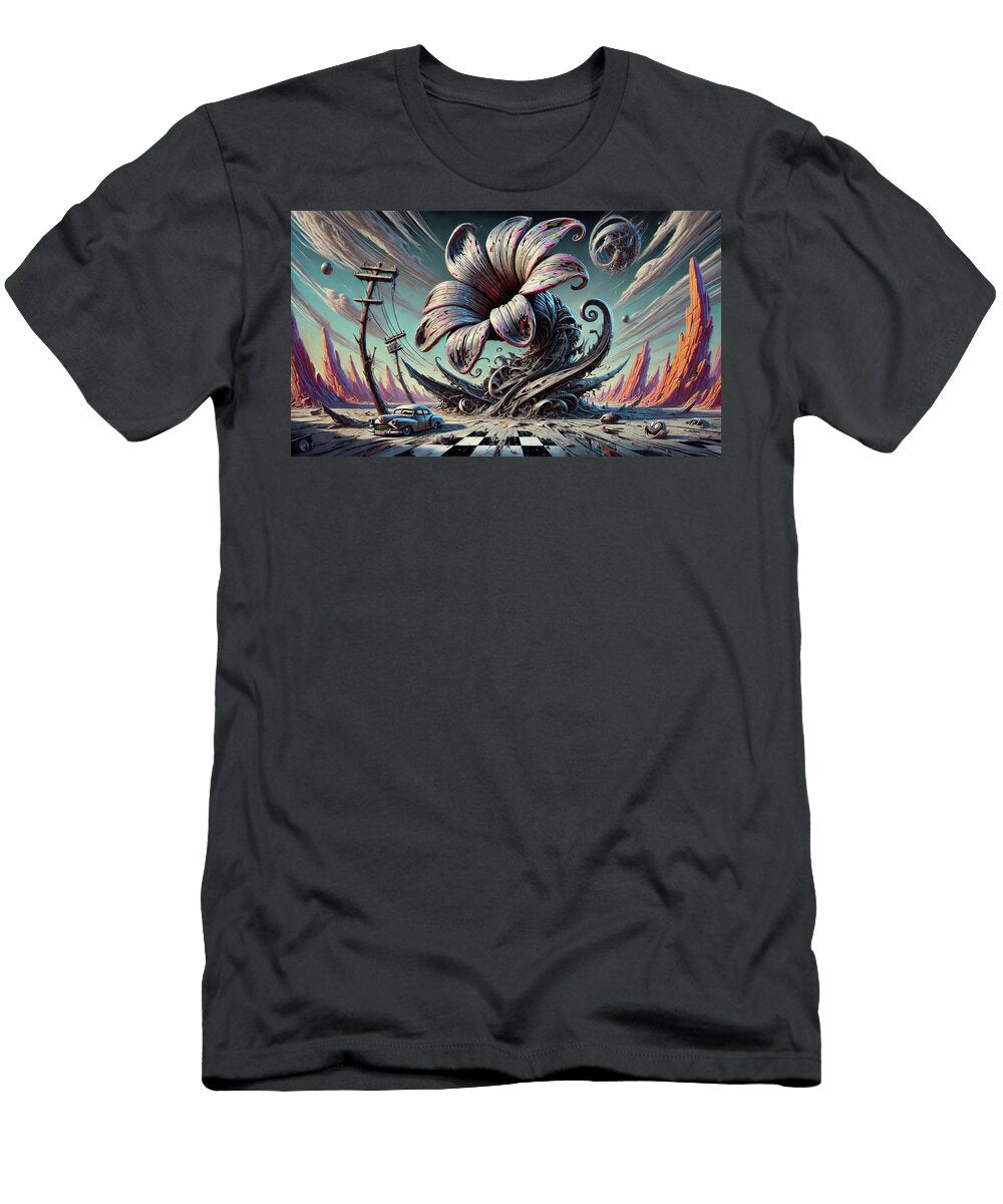 Toon Bloom the Lightflower Device Bradley Schultz T-Shirt
