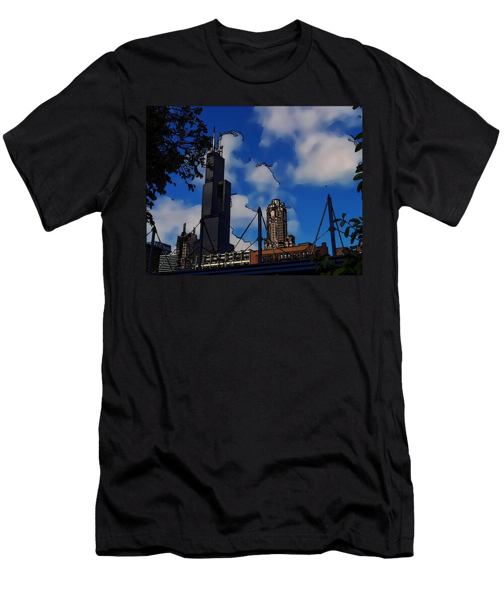 Toon Chicago Chris Flees T-Shirt