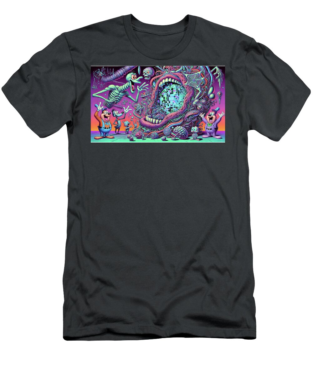 Toon Cocoon Disco Monsoon Bradley Schultz T-Shirt
