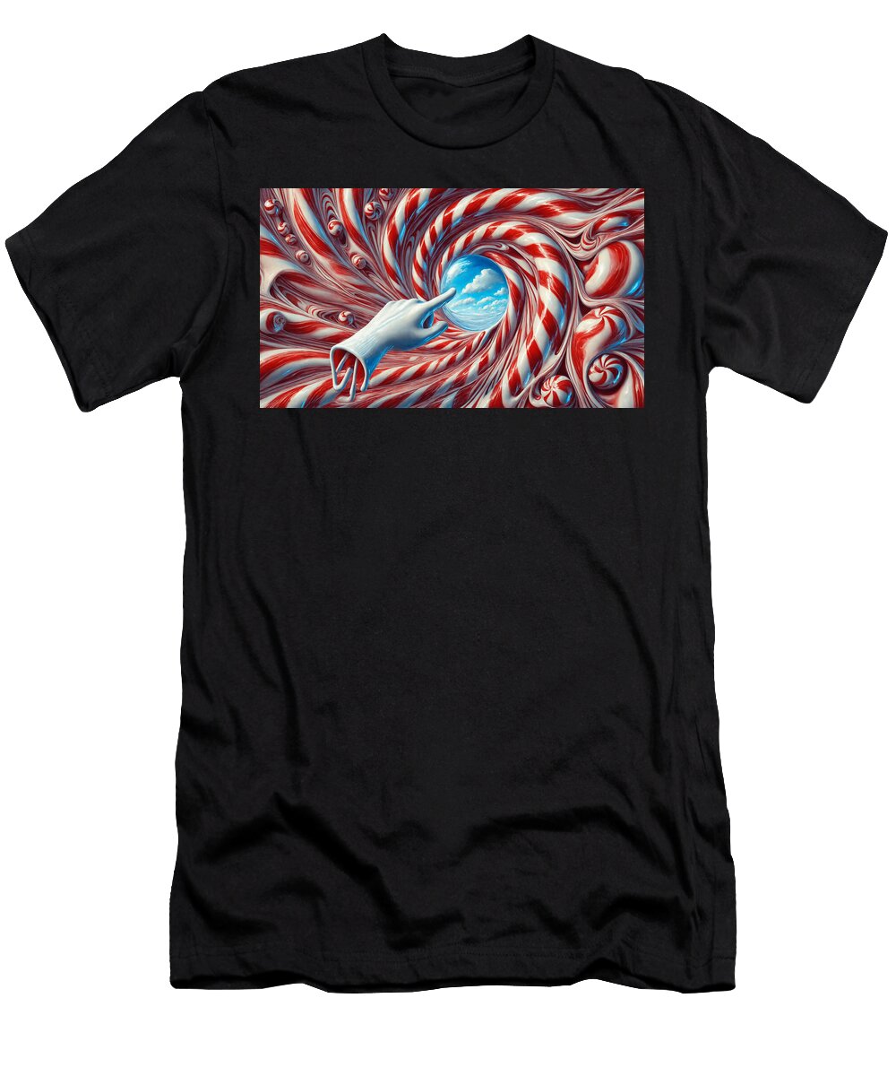 Toon Cursor Peppermint Portal Bradley Schultz T-Shirt