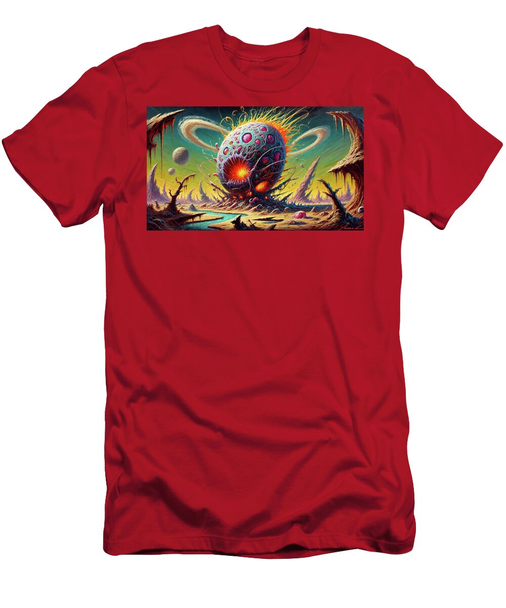 Toon Egg Alien Bradley Schultz T-Shirt