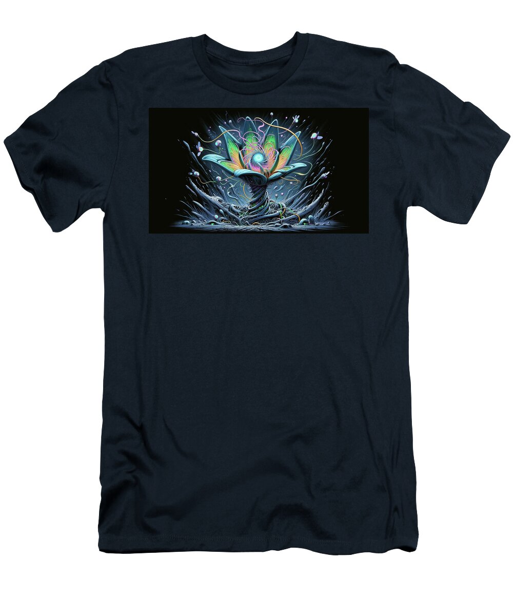 Toon Flower Bradley Schultz T-Shirt