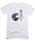 Toon Guy and the Earth Photocreo Michal Bednarek T-Shirt