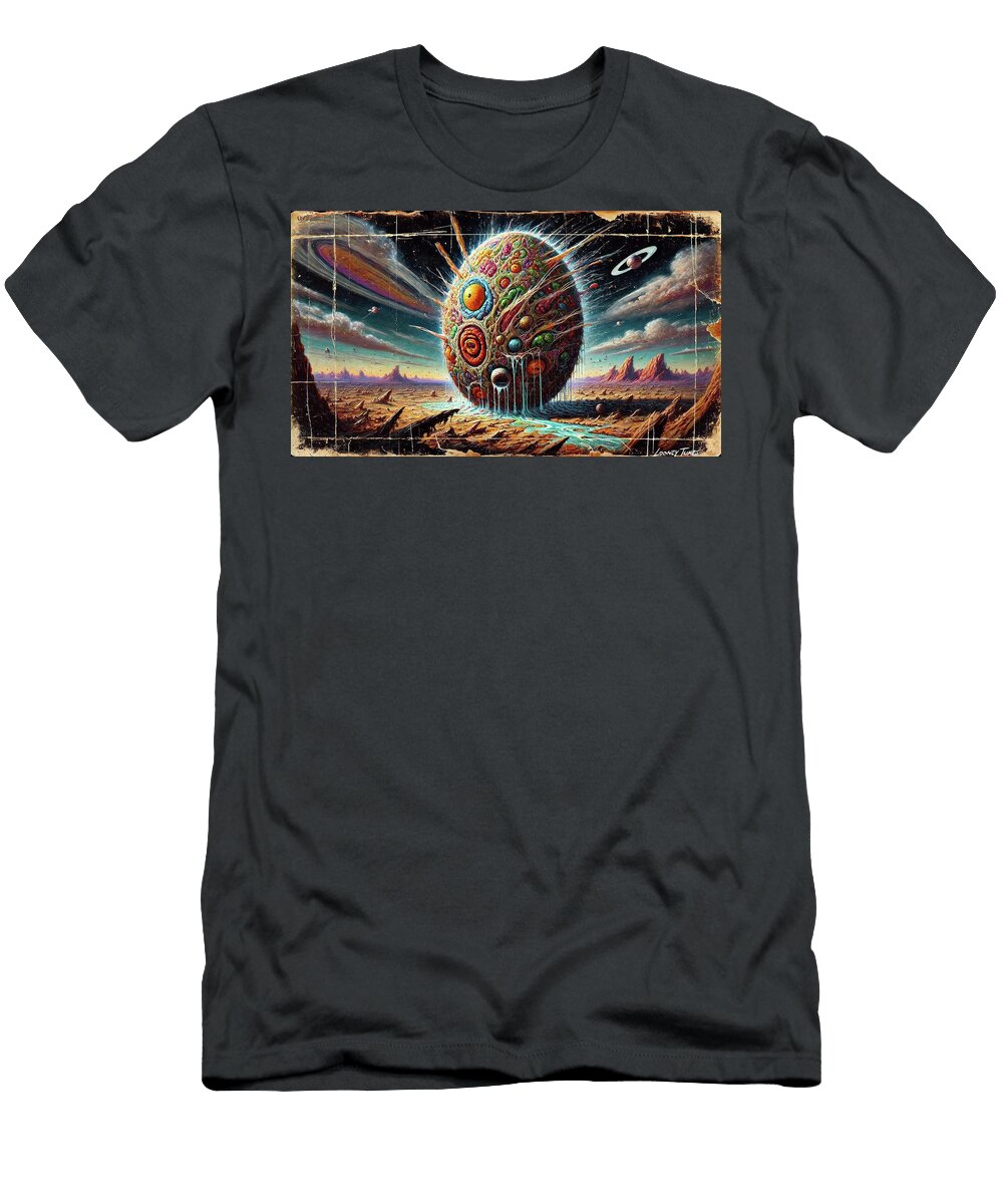 Toon Moon Ooze Cocoon Bradley Schultz T-Shirt