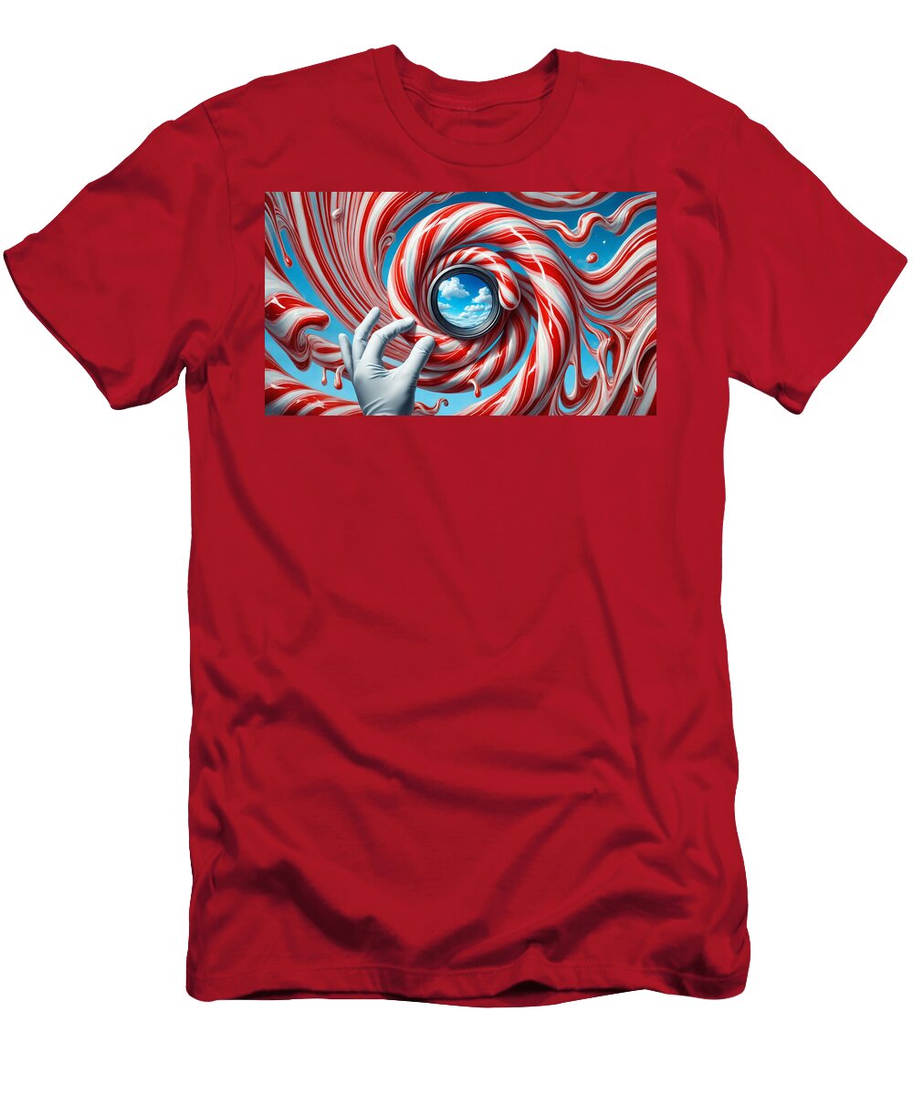Toon Pinch Peppermint Portal Bradley Schultz T-Shirt