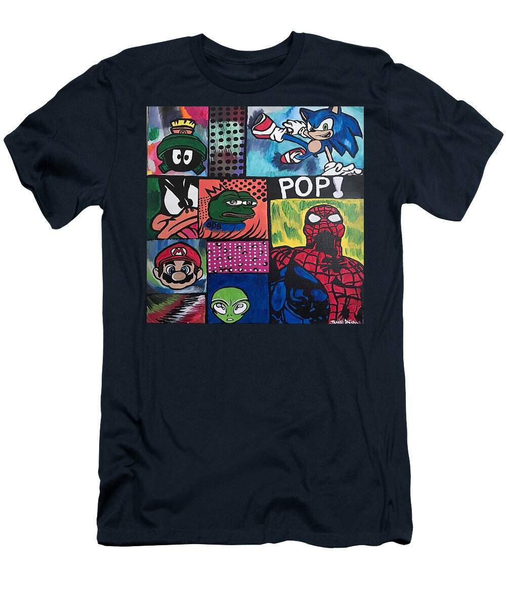 Toon Pop Art Jamie Francis T-Shirt