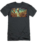 Toon Titan Smile Over Skyline Bradley Schultz T-Shirt