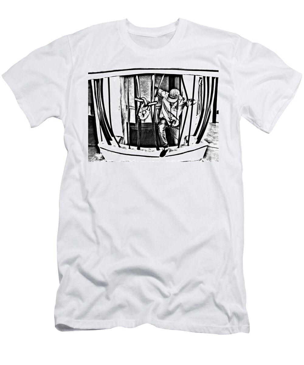 Toon Town Jail Linda Roberts T-Shirt