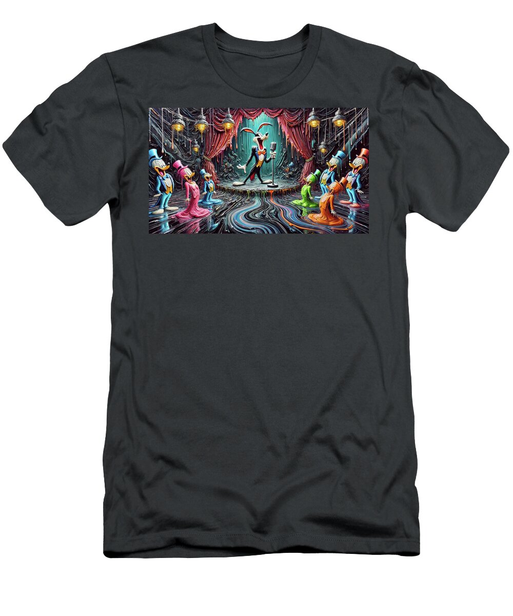 Toon Tune Drip Saloon Bradley Schultz T-Shirt