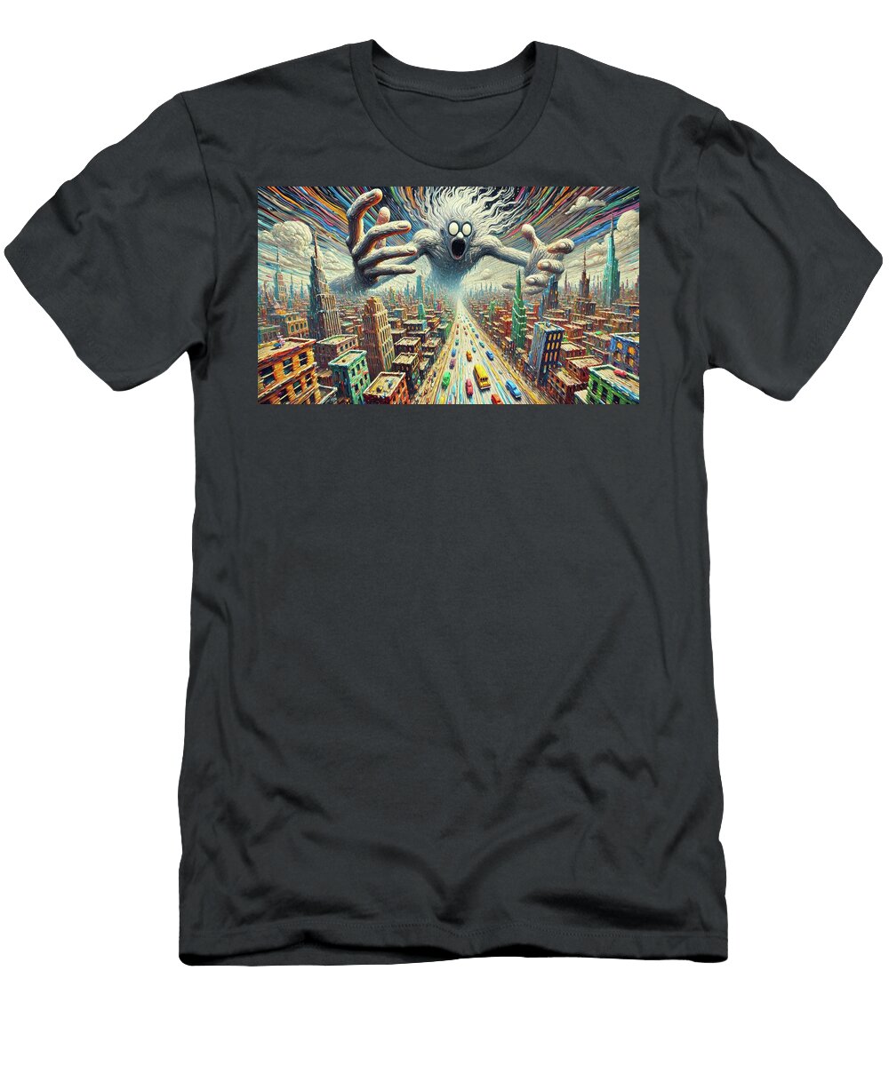 Toon Typhoon Neon Noon Bradley Schultz T-Shirt