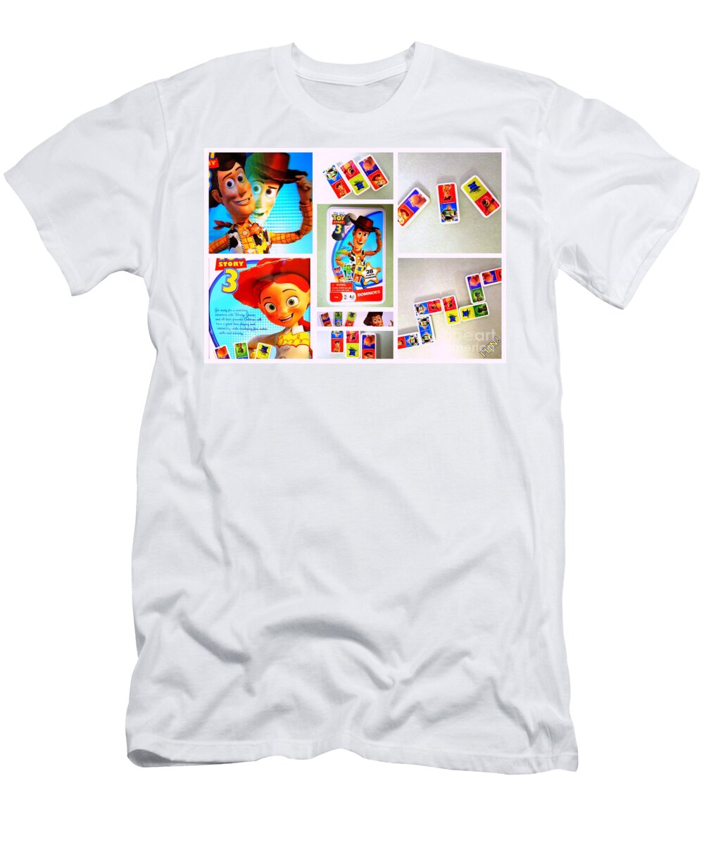 Toy Story Dominoes Renee Trenholm T-Shirt