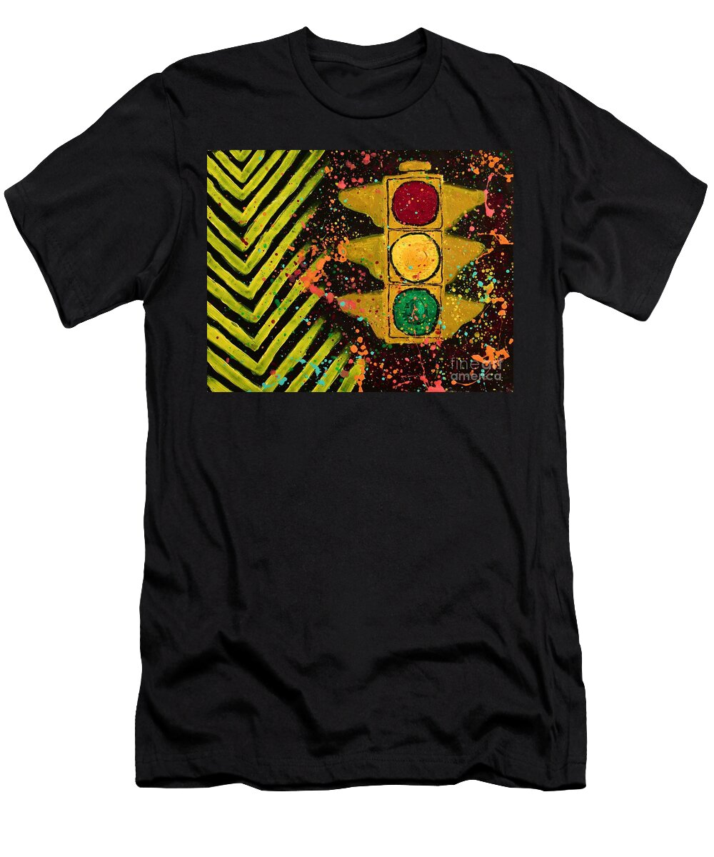 Traffic Jam Cropped Marina Mclain T-Shirt