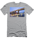 Train Over High Level Bridge Newcastle Upon Tyne Tim Hill T-Shirt