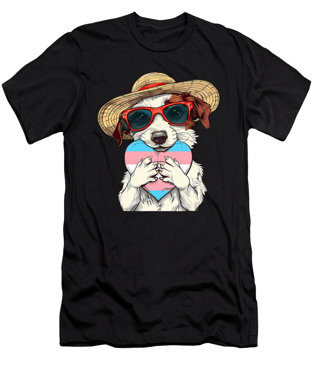 Transgender Dog Lgbt Transsexual Flag Trans Studi Alex T-Shirt