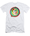 Tray with Mean Clown Face Csa Images T-Shirt